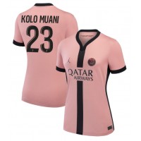 Paris Saint-Germain Randal Kolo Muani #23 Tredjeställ Dam 2024-25 Kortärmad